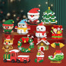 Christmas Building Block Toy Set – Surprise Blind Box Collection (12 Collectible Designs)