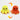 Reversible Emotional Mini Octopus Plush Toy (20x10cm) Assorted