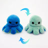 Reversible Emotional Mini Octopus Plush Toy (20x10cm) Assorted