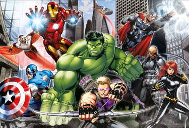 SUPER COLOUR: Maxi, 104pcs The Avengers - Marvel (4 years+)
