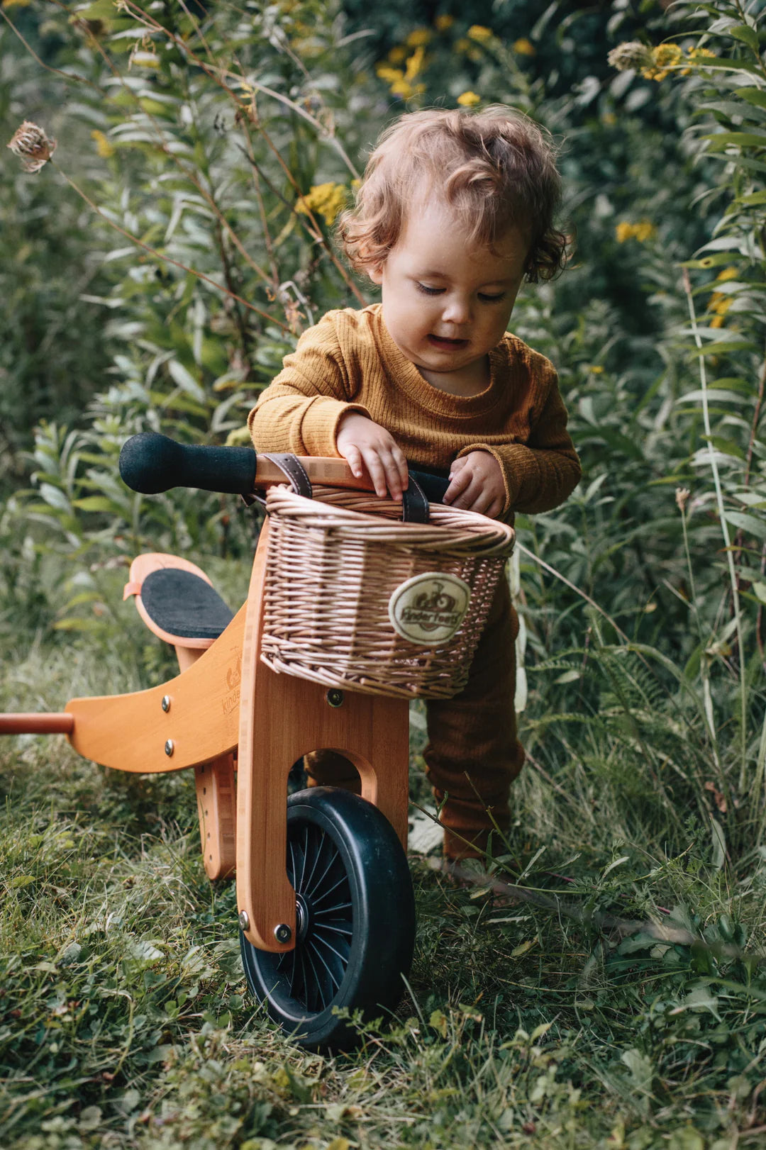 Kinderfeets Tiny Tot Plus Trike/Balance Bike - Bamboo - Taylorson