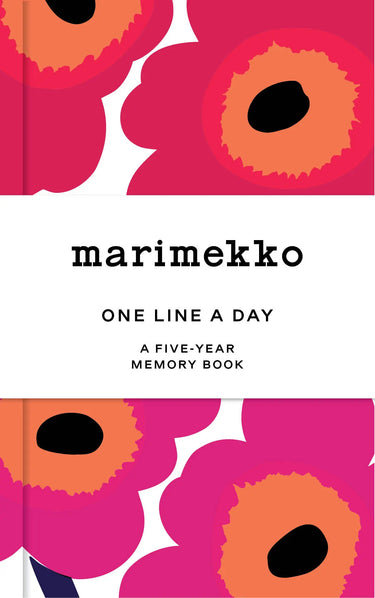 Marimekko One Line a Day: A Five-Year Memory Book (Red Unikko)