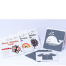 Montessori High Contrast Visual Stimulation & Learning Flash Cards (0–12 Months, 3-Pack)