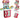 4-in-1 Mobile Dessert Shop Luggage Set - 54 pieces - Taylorson