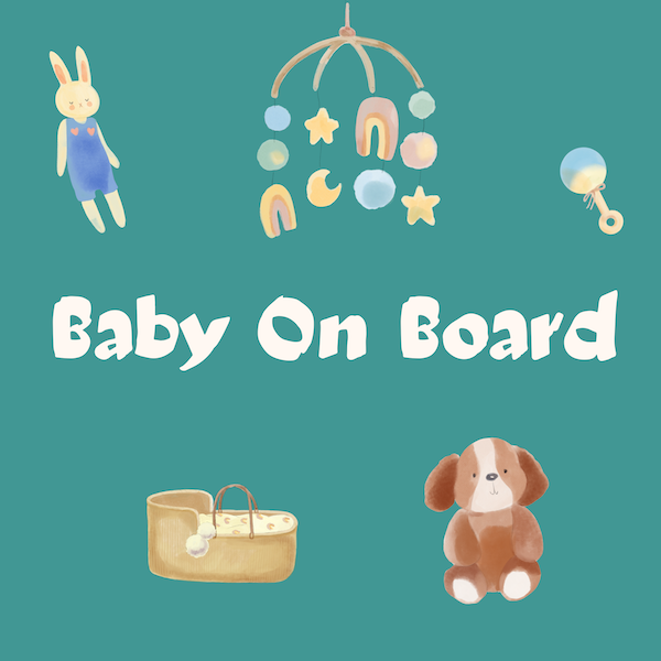 Baby On Board Car Sticker