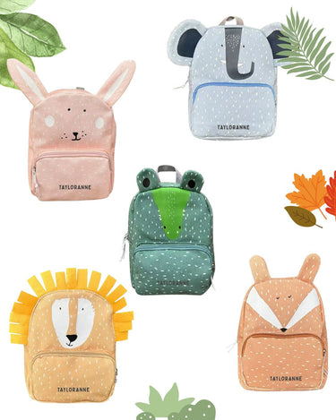 Tayloranne Kids Animal Canvas Backpack – Toddler Mini Bag | Taylorson New Zealand