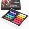 12pcs Washable Colour Hair Chalk Set | Temporary Hair Dye