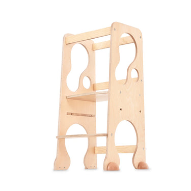 Kinderfeets Pikler Learning Tower - Natural