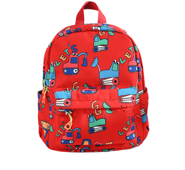 Construction Vehicles Kids School Bag | Preschool Kids Backpack (2-5 years)