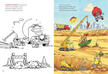 Goodnight Goodnight Construction Site Sticker & Activity Book (3 years+)