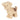 My First Farm Natural Rubber Teether and Rattle Toy - Dog