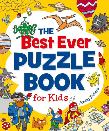Best Ever Puzzle Book for Kids (7 years+)