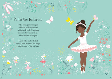 Usborne Little Sticker Dolly Dressing Ballerina (4 years+)