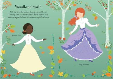 Usborne Little Sticker Dolly Dressing Princess (4 years+)