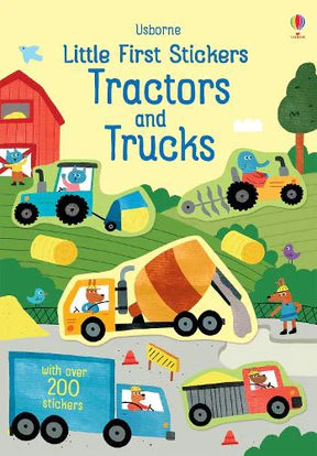 Usborne Little First Stickers Book - Tractors and Truck (Over 200 Stickers)