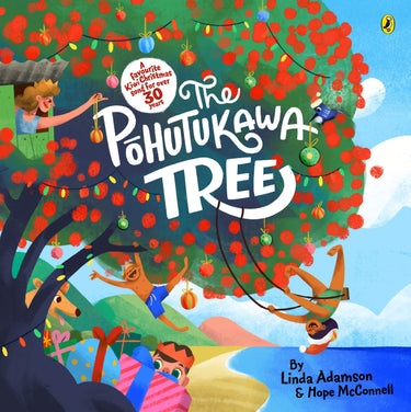 Pohutukawa Tree by Linda Adamson