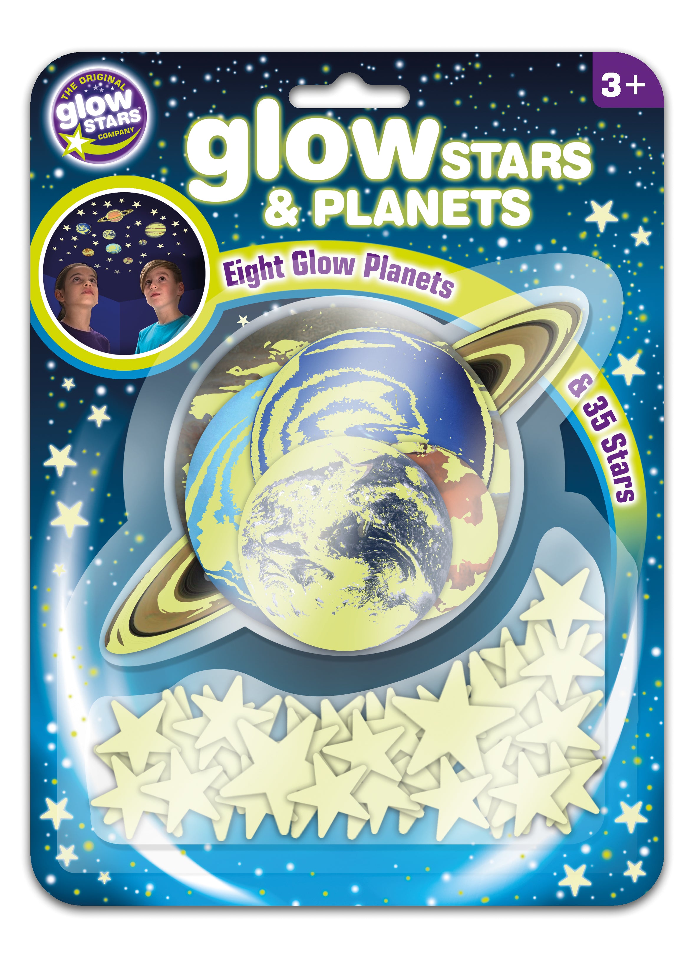 Glow Stars And Planets 8 Planets + 35 Stars - Taylorson