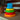 Baby Einstein Stack & Teethe Multi-Textured Teether Toy (0m+)