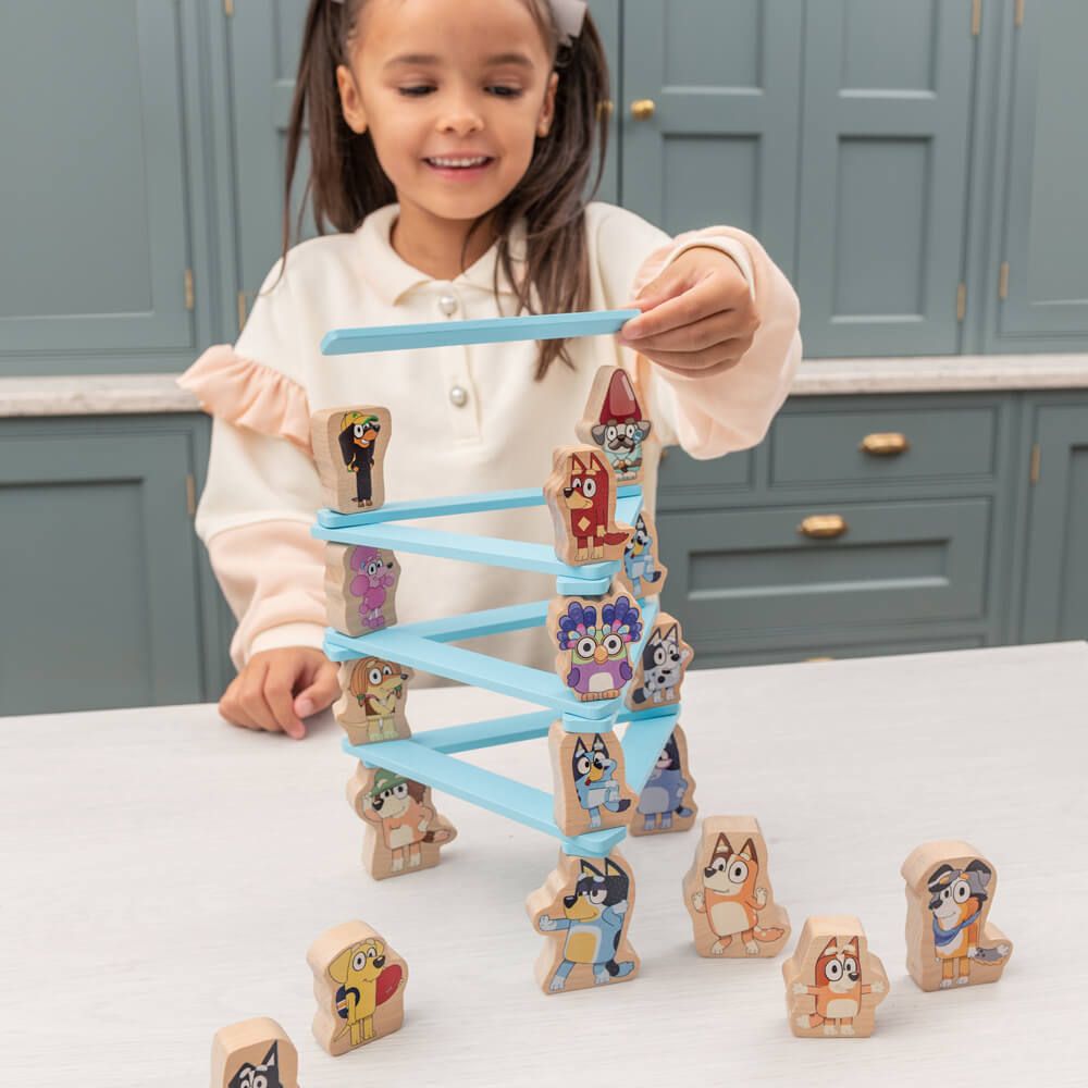 Bluey Wooden Stacking Game (3 years+) – Taylorson