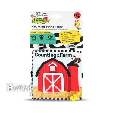 Baby Einstein Counting at the Farm Soft Activity Book (0-36m)