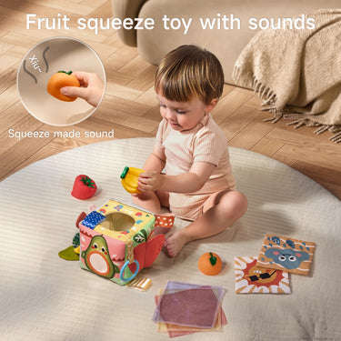 Baby Montessori Sensory Activity Tissue Box Toy (3m+)