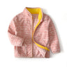 Winter Kids Fleece Jacket - Cats in Pink (2-6 years) - Taylorson