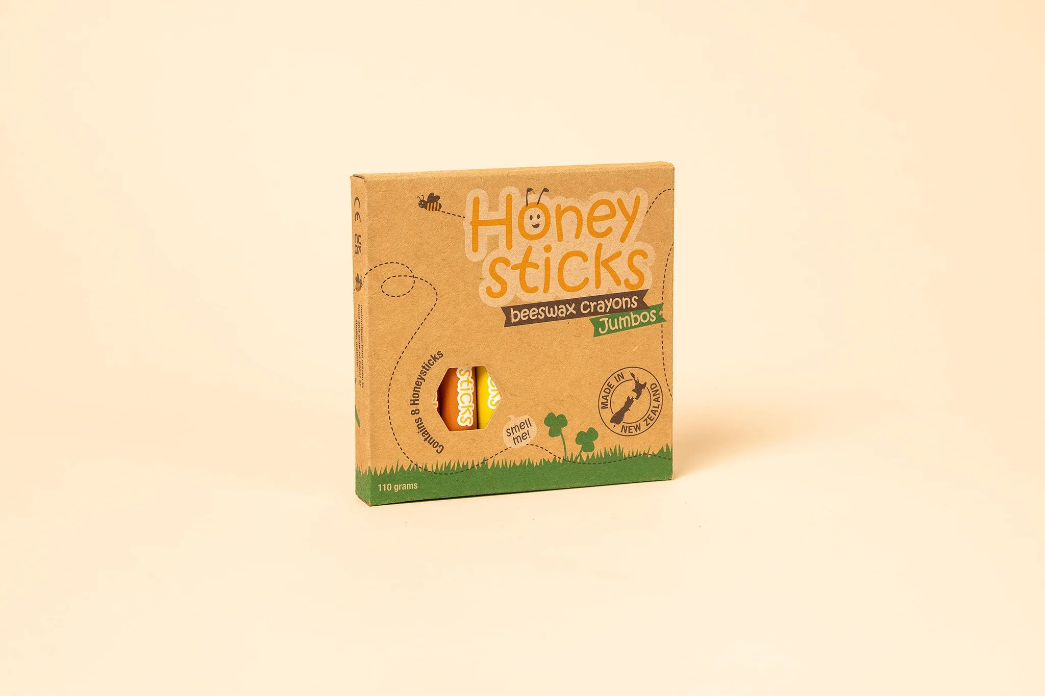 a box of honey sticks sitting on top of a table

Honeysticks Beeswax Crayons Jumbo 8 Pack - Safe for Little Creators