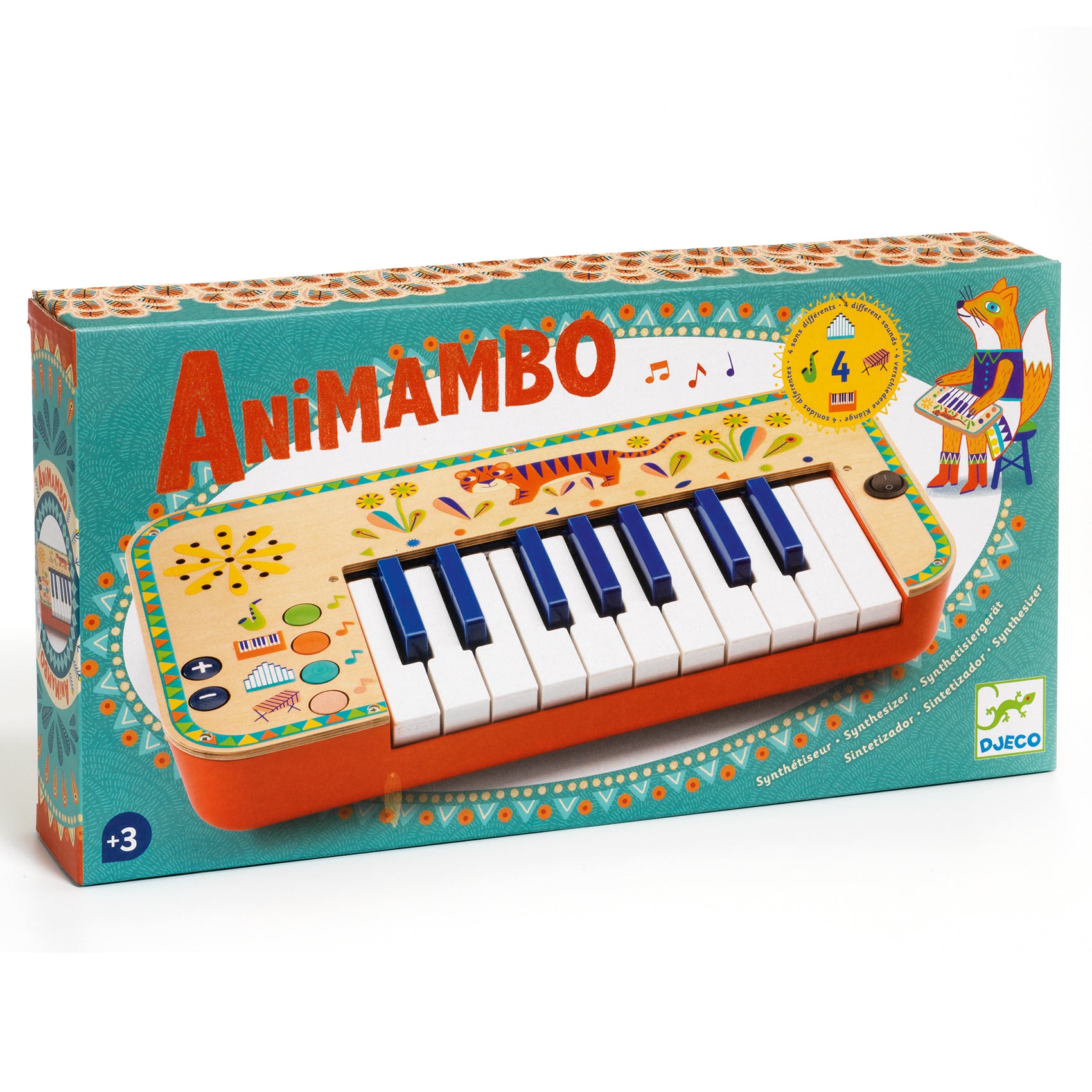 Djeco Animambo - Synthesizer (Junior Electric Keyboard Piano)