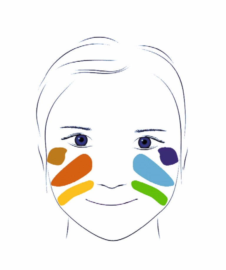 Djeco - Face Painting Art Palette Nature (6 Colours)