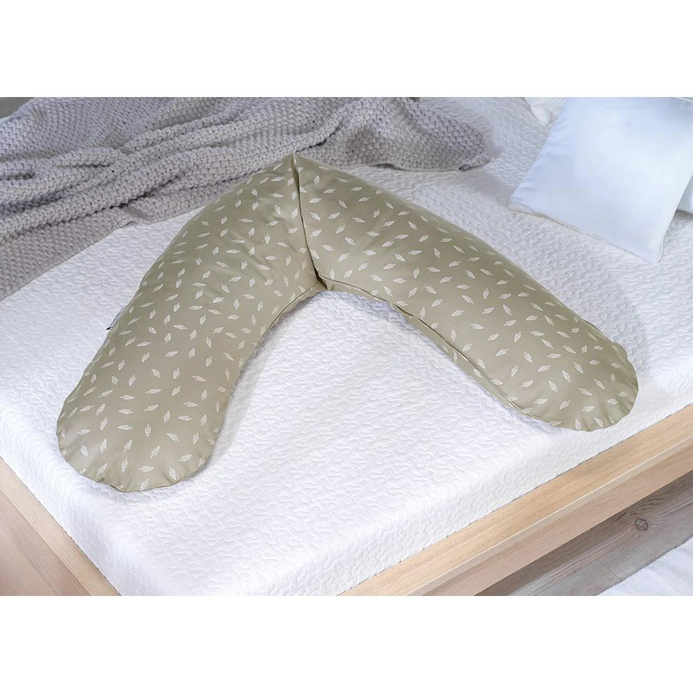 Theraline Comfort Maternity Cushion & Nursing Pillow - Dancing Leaves