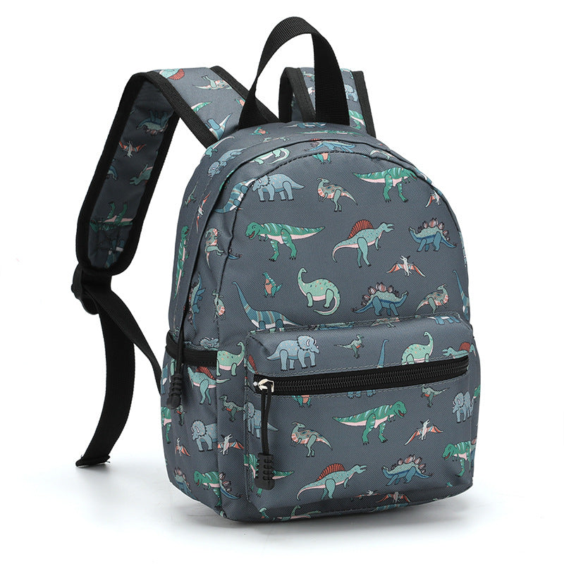 Dinosaur in Grey Toddlers Mini Backpack