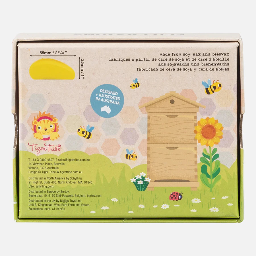 Tiger Tribe Soy Wax & Beeswax Eco Crayons