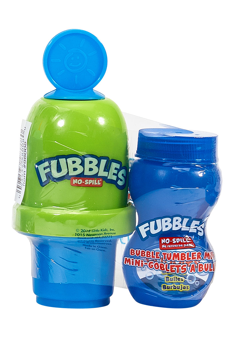 Fubbles No Spill Bubbles Tumbler Minis - Assorted