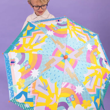 Floss & Rock Rainbow Colour Changing Umbrella 17" (6 years+)