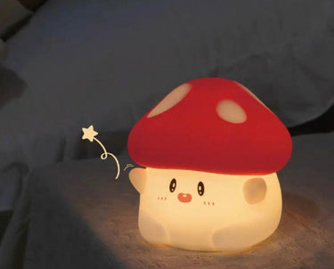 Mushroom Tap Tap Nightlight (with 30 mins auto turn off mode)