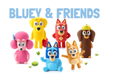 Hey Clay - Bluey & Friends, Series Collection, 15 Cans (3 years+)