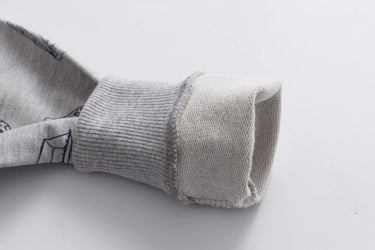 100% Cotton Busy Road Work in Grey Kids Sweater (2-7 years)