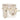 Organic Cotton Baby Rattle Animal Plush Toy - Bear (2 pack)