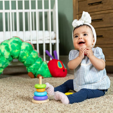 The Very Hungry Caterpillar Wooden Rainbow Stacker (3m+)
