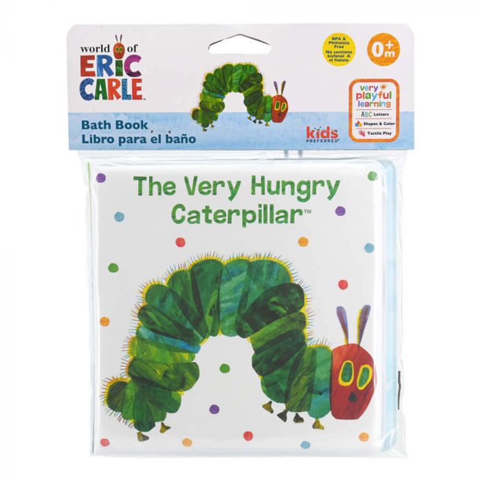 The Very Hungry Caterpillar Vinyl Bath Book