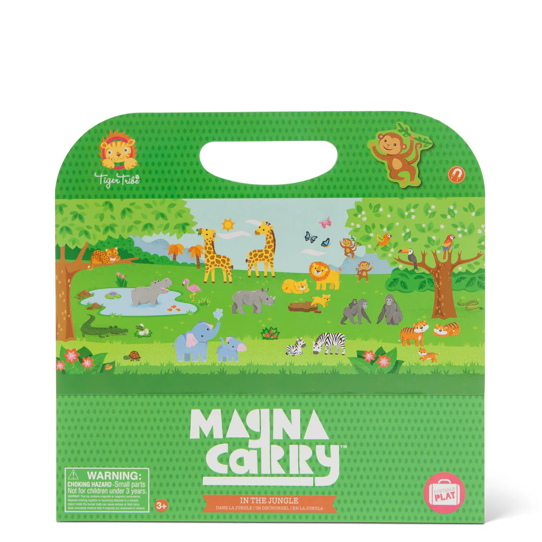 Tiger Tribe Magna Carry In The Jungle - Magnetic Puzzle