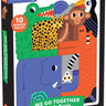 Mudpuppy We Go Together Jungle, 10 Shaped Puzzle Pieces (2 years+)