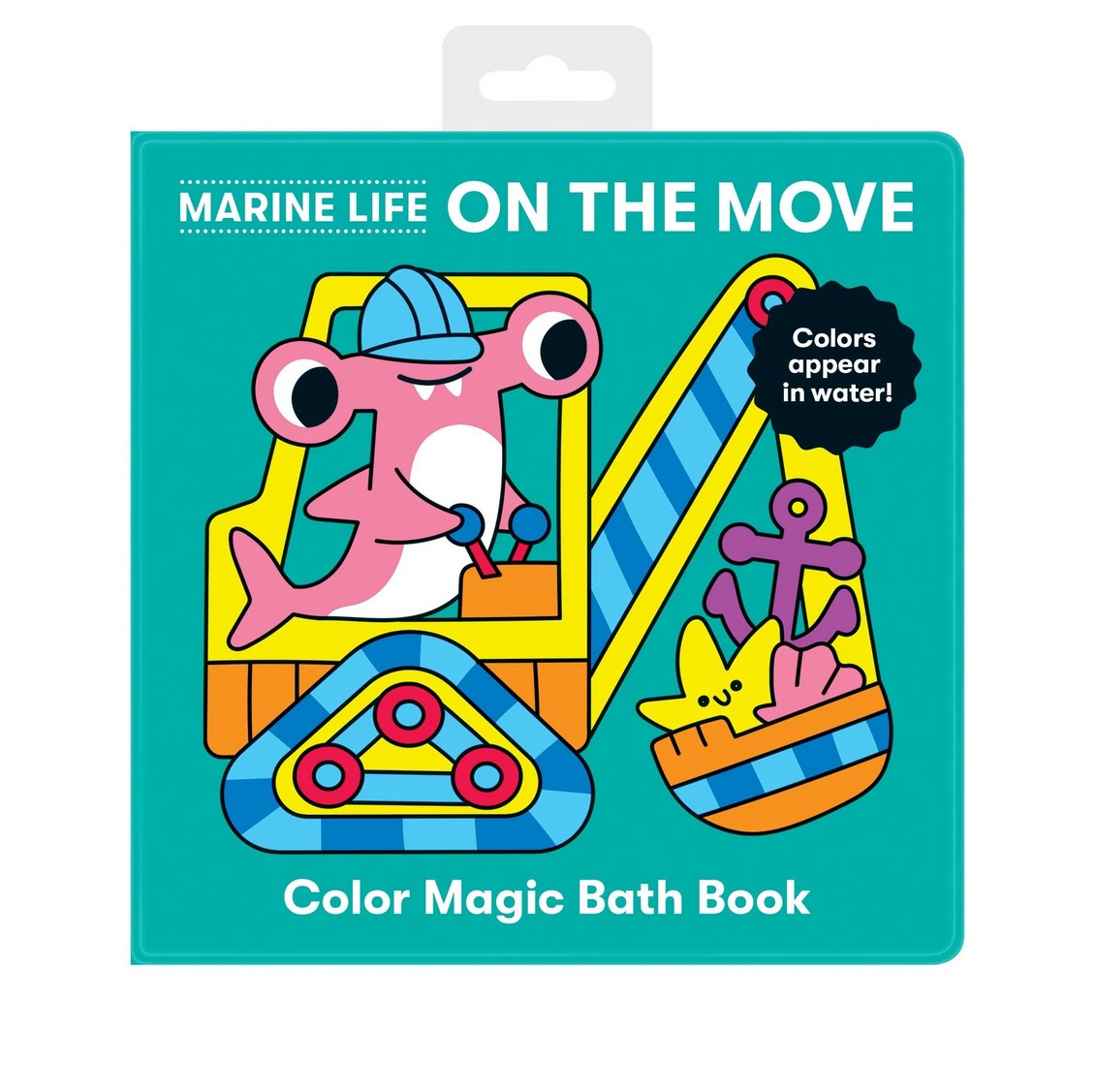 Marine Life On the Move Color Magic Baby Bath Book