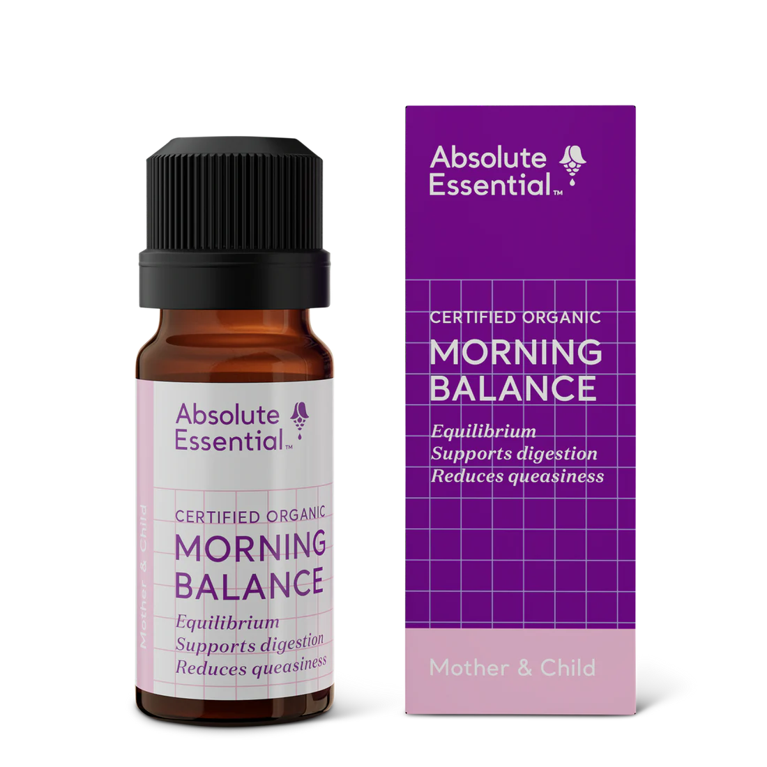 Absolute Essential: Morning Balance Essential Oil Blend 5ml (Certified Organic)