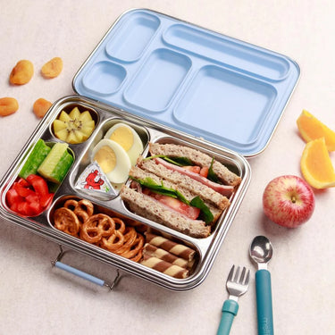 Nestling Stainless Steel Bento Box - Sage | Dusty Blue | Dusty Pink
