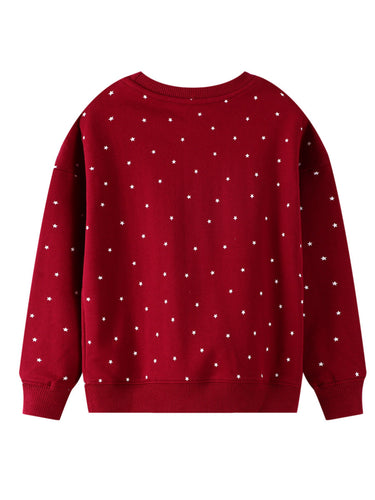 100% Cotton Unicorn & Stars Girl Sweater (2-7 years)