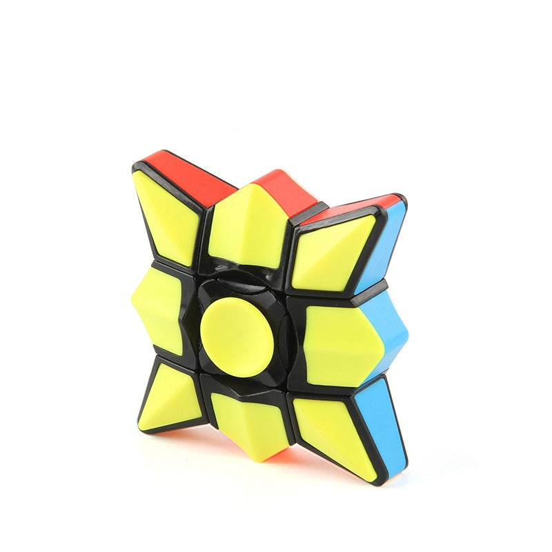 Rubik's Cube Fidget Spinner Fidget Puzzle - Sensory Toy (3 years +)