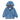 Blue Windproof & Waterproof Kids Rain Jacket - Fleece Lined (2-8 years)