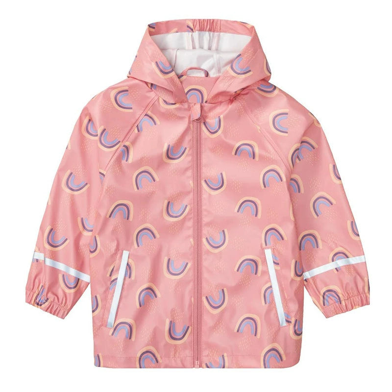 Rainbow All-Season Windproof & Waterproof Kids Rain Jacket (1-6 years)