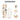 Kids Growth Chart Height Ruler Sticker - Wild Animals & Rainbow